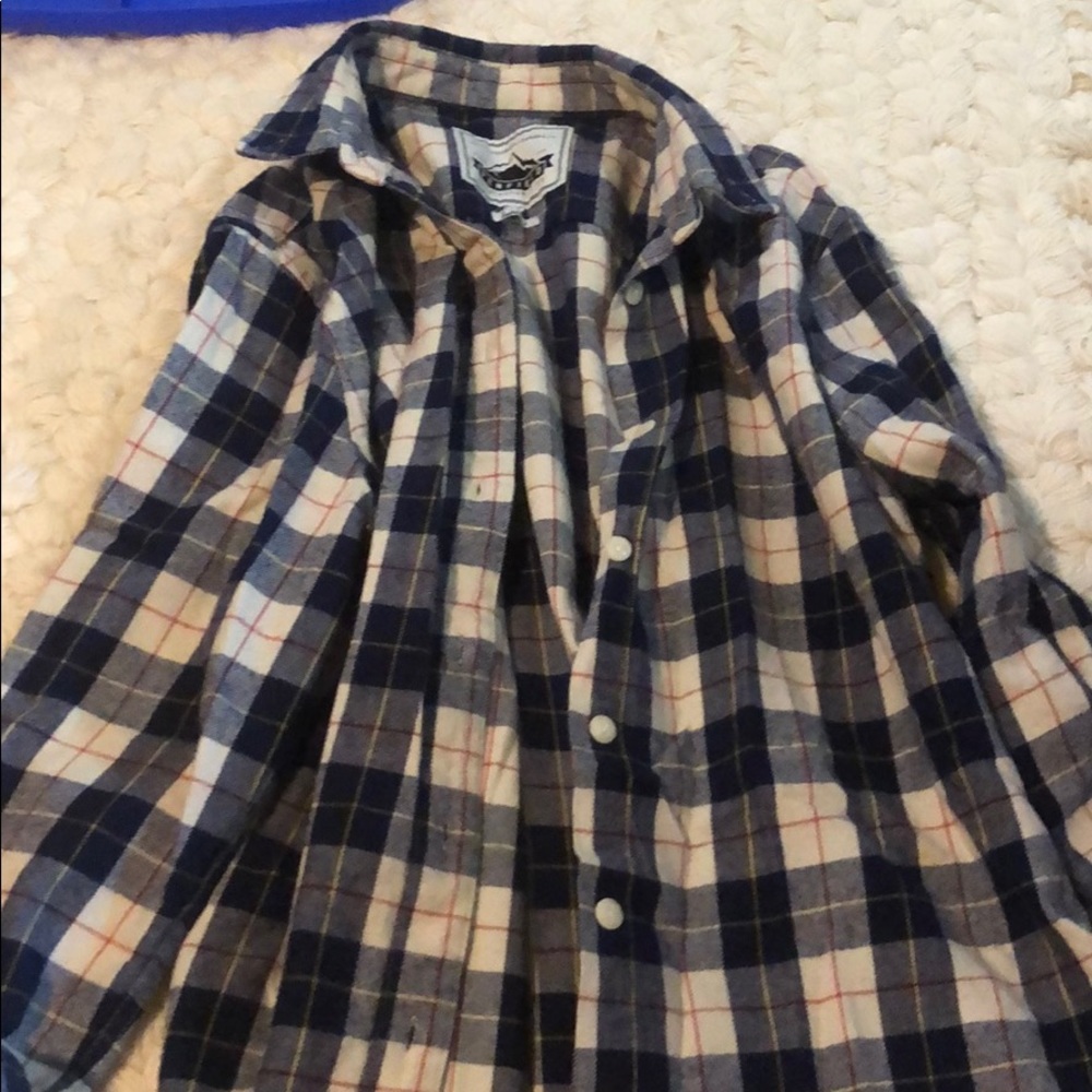 Penfield flannel boyfriend fit